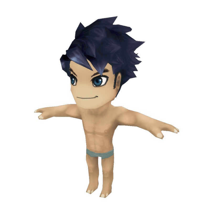 Character - Chibi Guy Base - Low Poly 3D Model