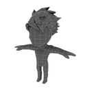 Character - Chibi Guy Base - Low Poly 3D Model
