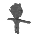 Character - Chibi Guy Base - Low Poly 3D Model