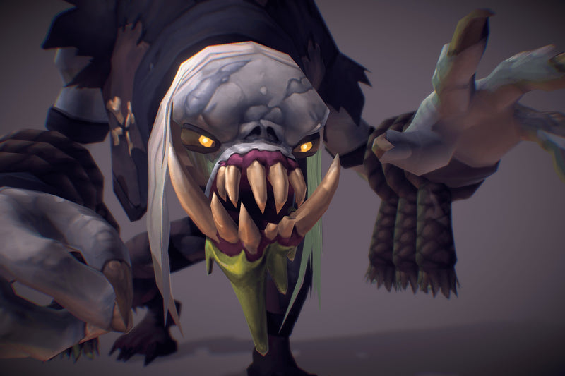 Ghoul Grotesque - Low Poly Hand Painted