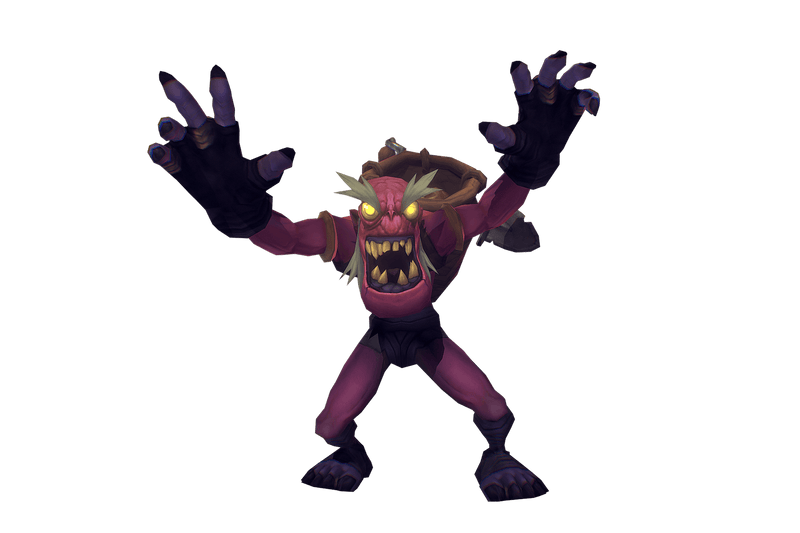Ghoul Scavenger - Low Poly Hand Painted