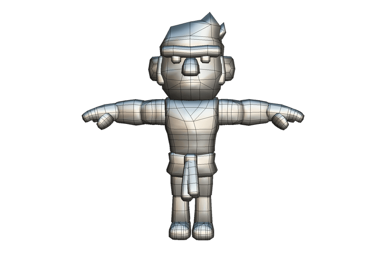 Noob for Roblox free VR / AR / low-poly 3D model