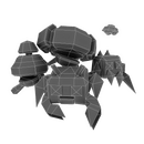 Character - Low Poly Space Invaders