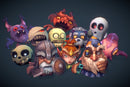 Micro Monster & Heroes Mega Pack - Hand Painted Series