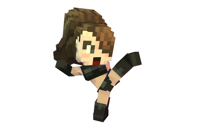 Character - Pixel Girl Model