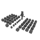 Character - Pixel Rabbit - Low Poly 3D Model