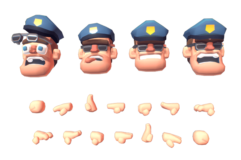 Police Officer Hunter - Proto Series