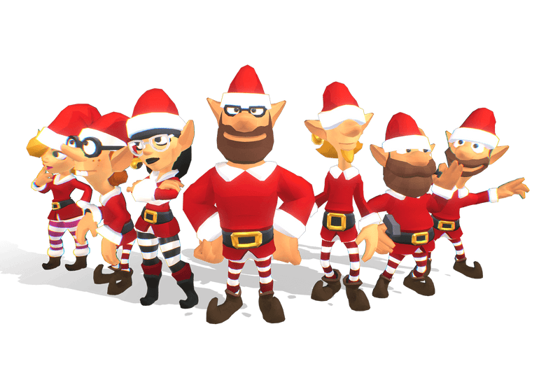 Santa's Elves - Toon Series