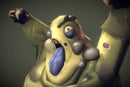 Zombie Fatty - Low Poly Hand Painted