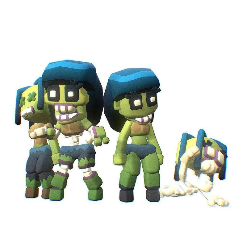 Character - Zombie - Smashy Craft