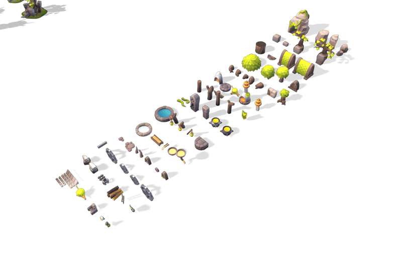 Elf RTS Building Set - Proto Series