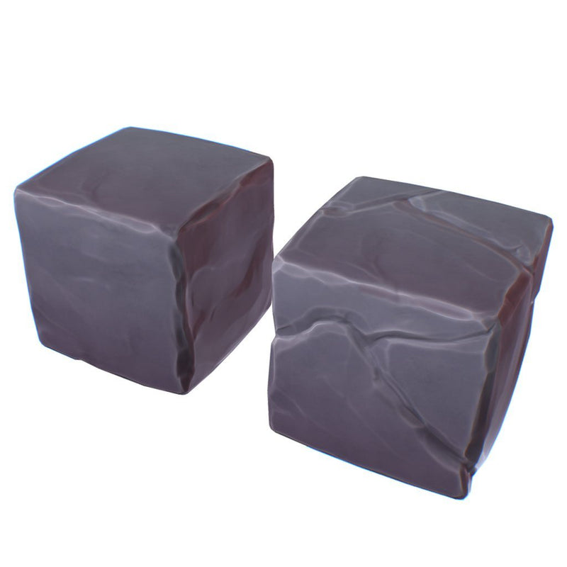 Environments - Black Granite Block - PBR Handpainted Series