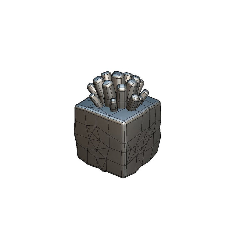 Environments - Cube World Dirt Block 1 - Smashy Craft Series