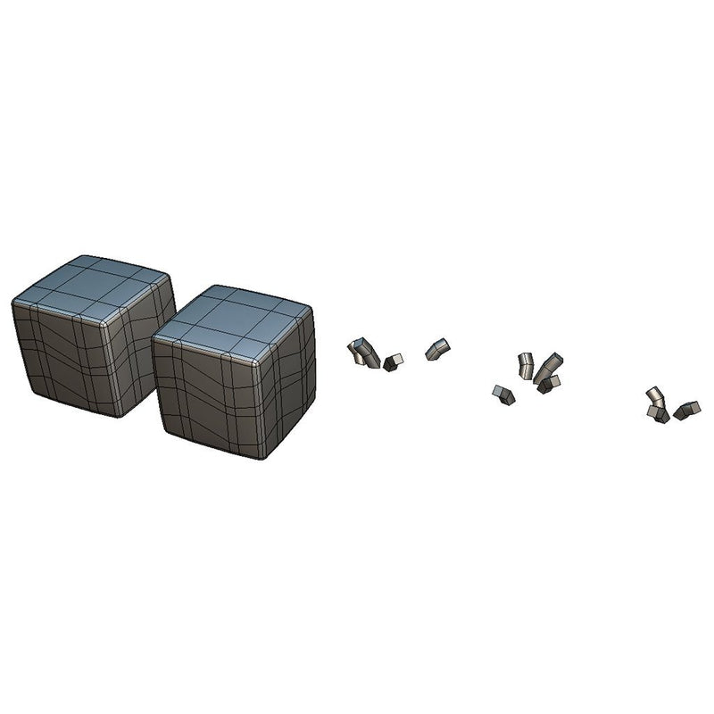 Environments - Cube World Ground Block 1 - Proto Series