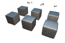 Cube World Ground Block - Proto Series