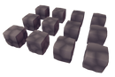Cube World Rock Block - Proto Series