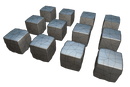Cube World Rock Block - Proto Series