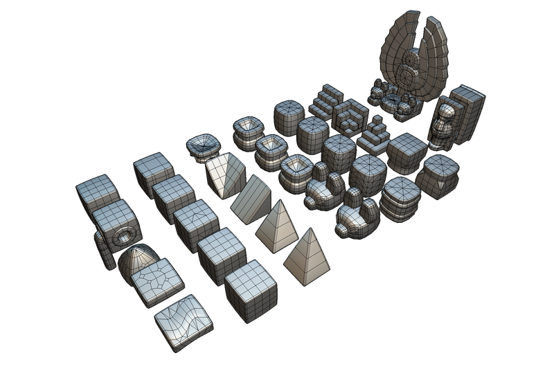 Cube World Sandstone Block - Proto Series