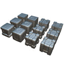 Environments - Cube World Wood Boxes - Smashy Craft Series