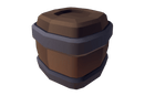 Cube World Wooden Barrels - Proto Series