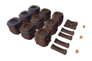Cube World Wooden Barrels - Proto Series