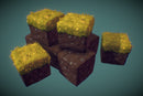 Dirt & Grass Cube - PBR Handpainted Series