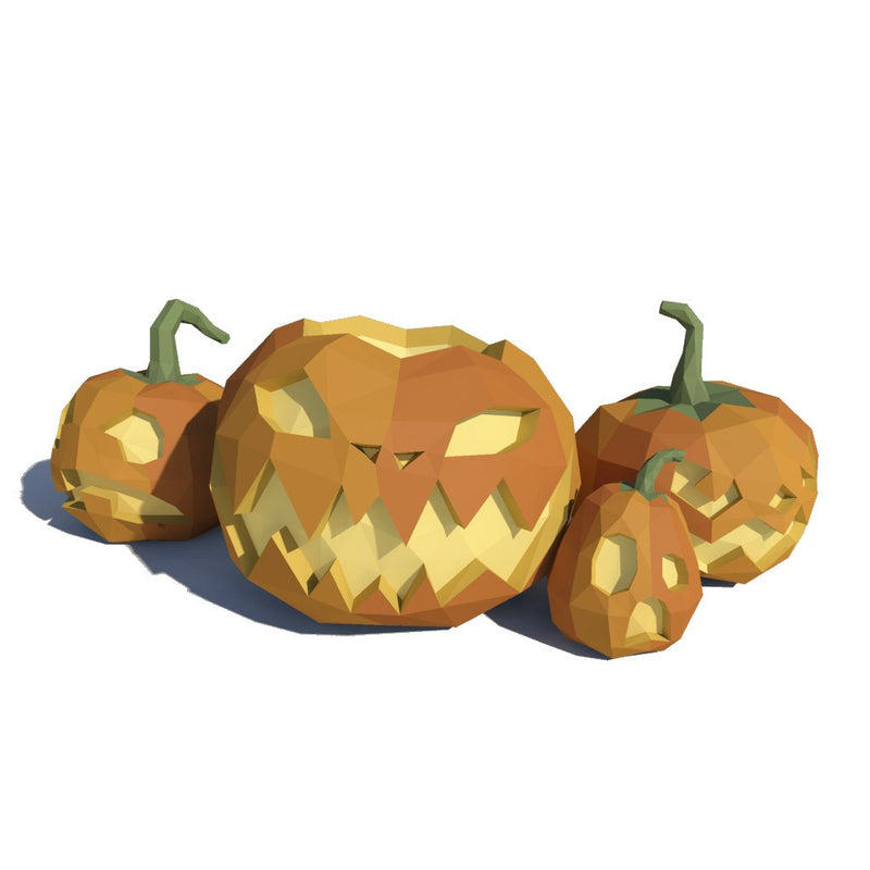 Environments - Halloween Set - Faceted Style