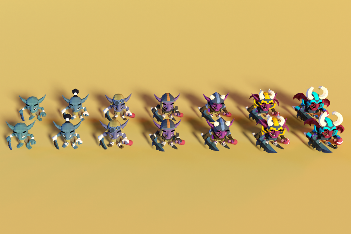 Goblin Hero Raz - Faceted Series