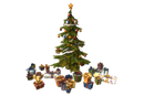 Christmas Tree & Presents - Hand Painted