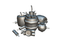 Explosives Barrels & Dynamite - Low Poly