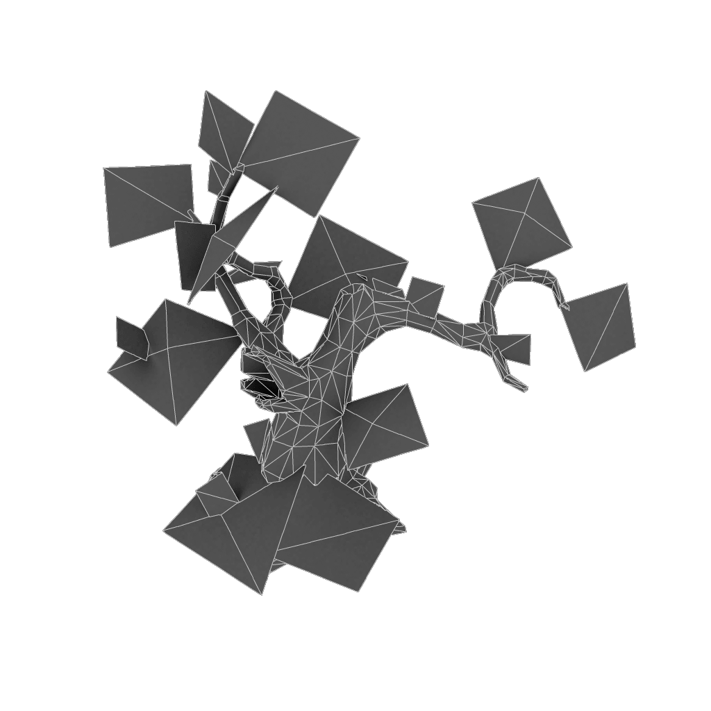 Dead Tree Pack 3D Props