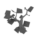 Props - Low Poly Dead Tree Pack