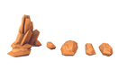 Low Poly Rock Formation 01 - Hand Painted Series