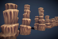 Low Poly Rock Formation 02