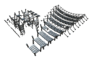 Rope Bridge Set - Low Poly