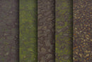 Grass Dirt Leaves - Hand Painted Texture Pack 21