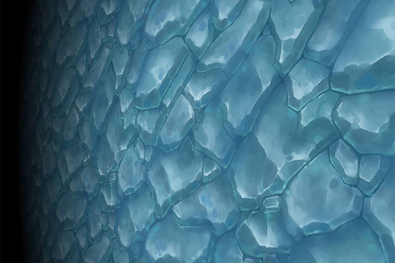 Rock Ice - Hand Painted Texture Pack 15