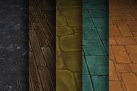 Stone Wood Bones  - Hand Painted Texture Pack 02