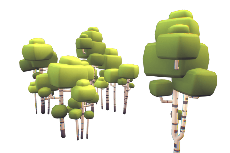 Birch Trees - Proto Series