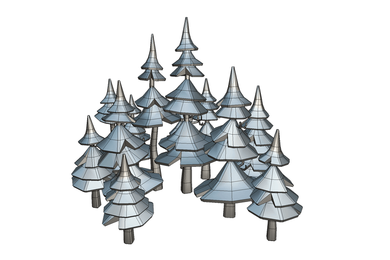 Pine Tree Set - Proto Series Series