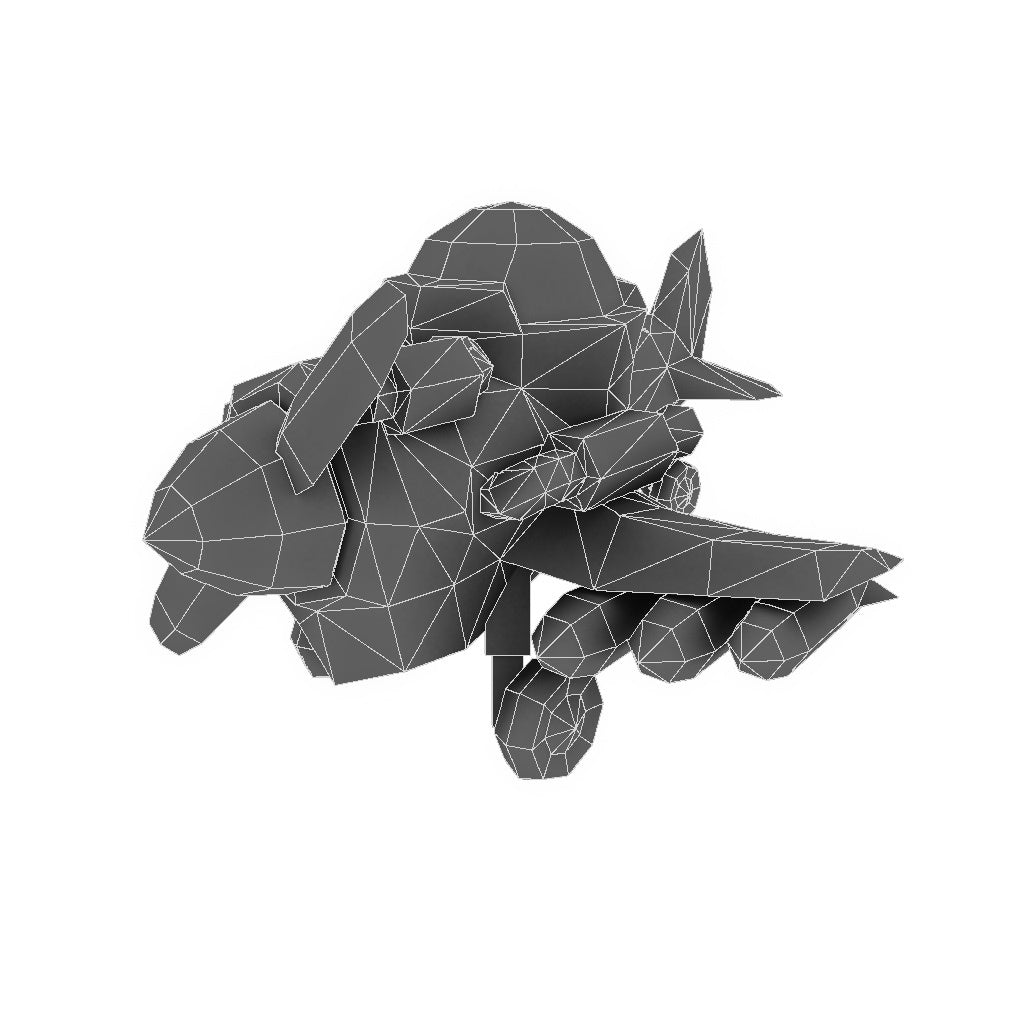 Micro Plane 3D Aircraft