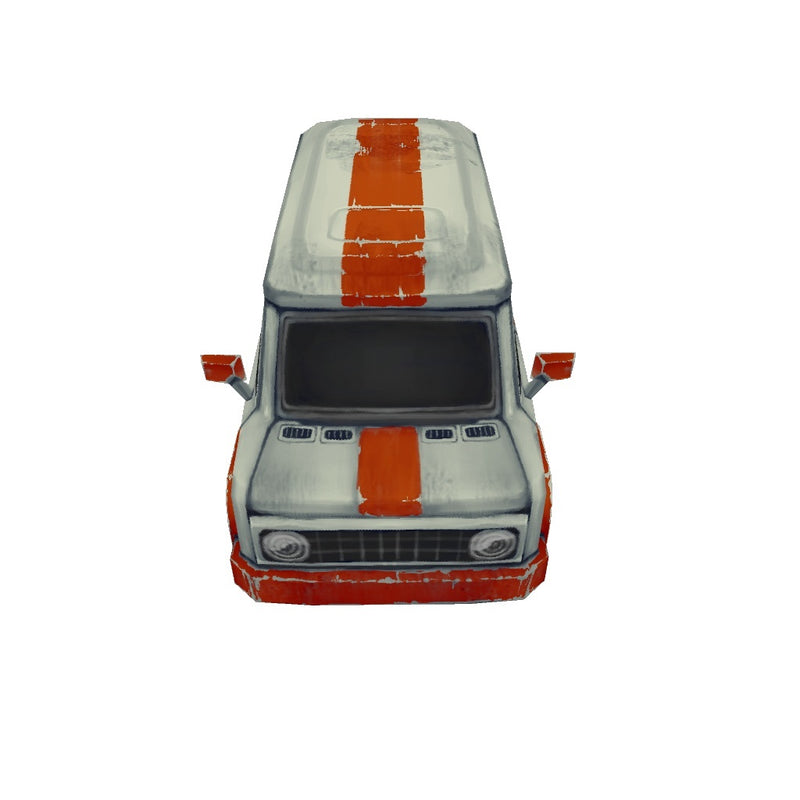 Vehicles  - Low Poly Van 02