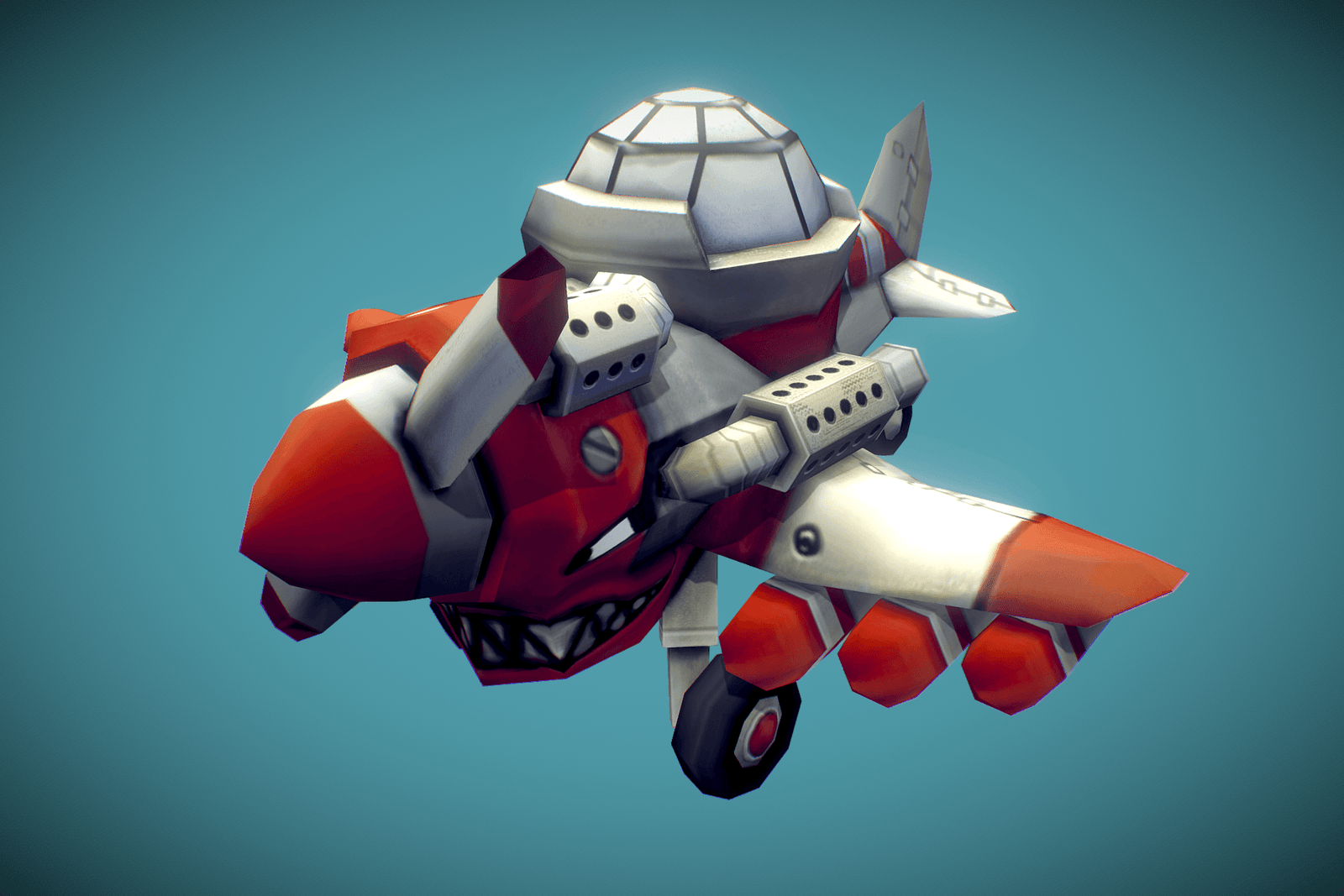Micro Plane 3D Aircraft