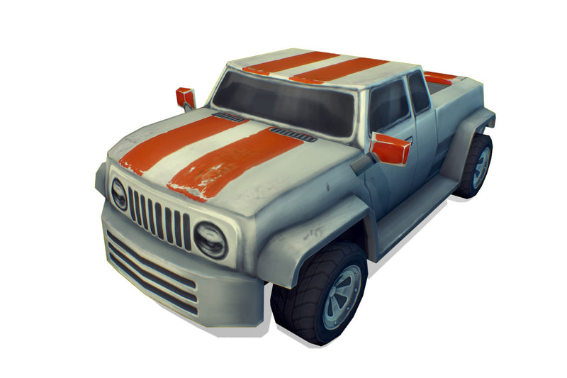 Vehicles  - Pickup Truck Low Poly