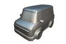 Vehicles  - Pickup Van Low Poly