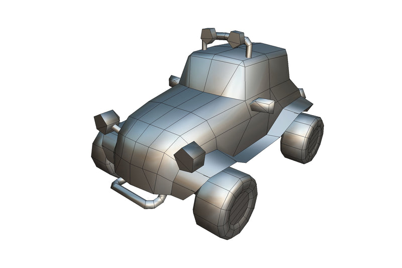 Vehicles  - Racing Dune Buggy Low Poly