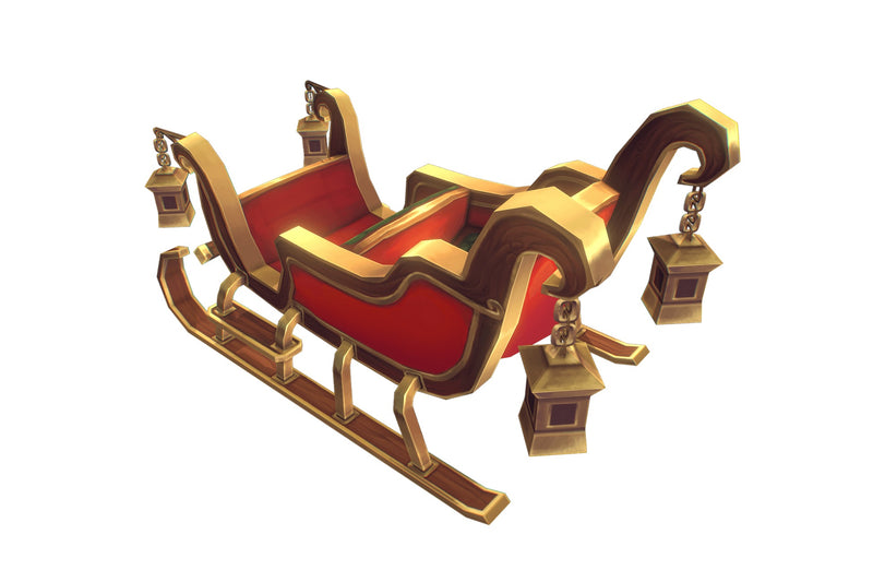 Santa Claus: Christmas Gifts Free - 3D Sleigh Driving Game