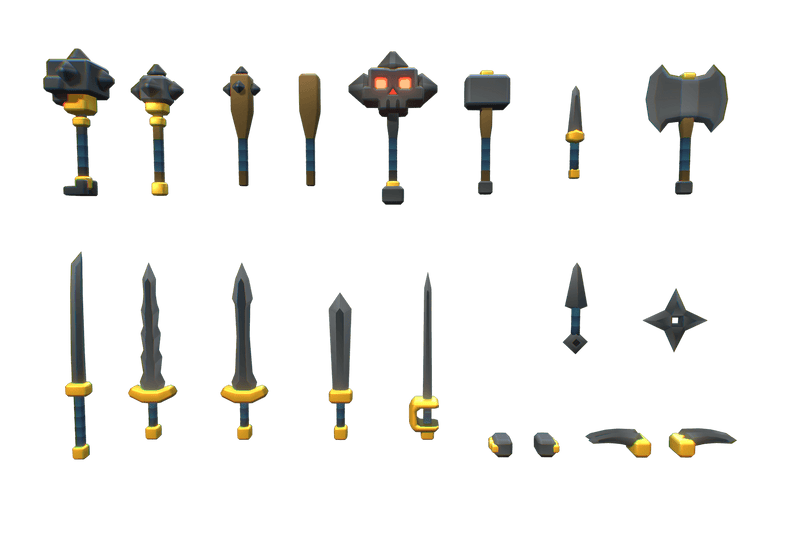 Basic Weapon Set - Proto Series