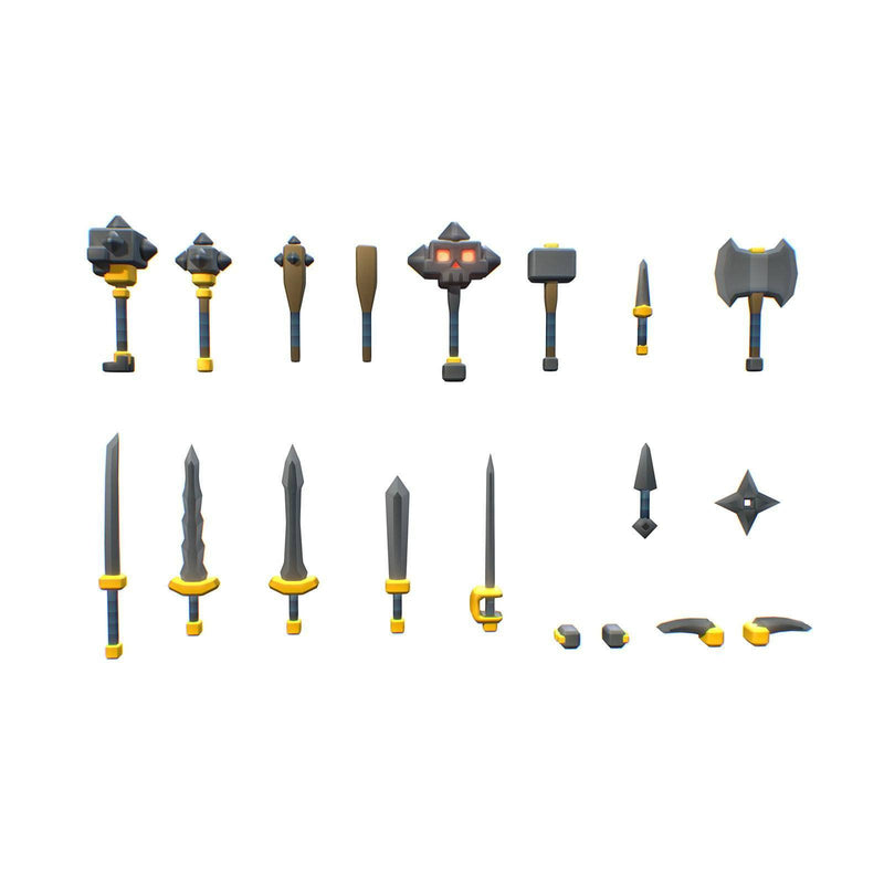 Weapons - Basic Weapon Set - Smashy Craft Series