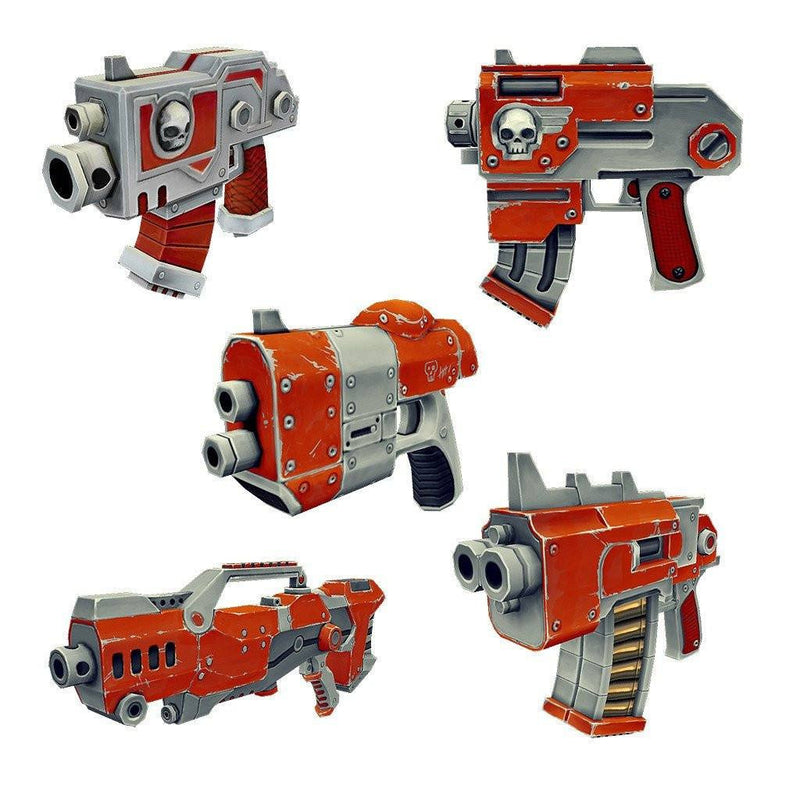 Weapons - Low Poly Gun Set 01